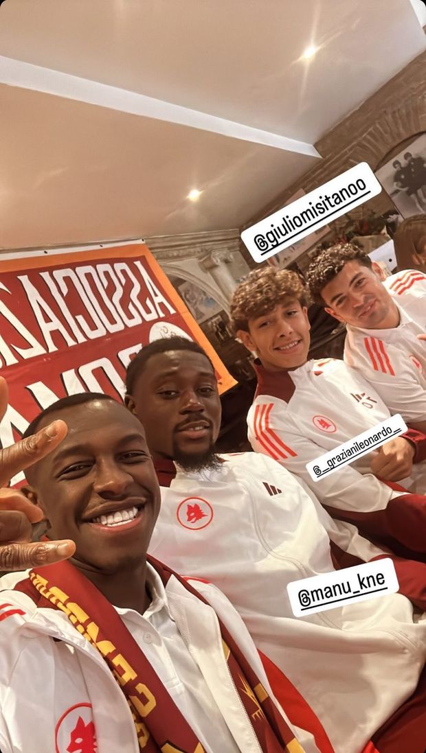 Roma, Koné e Saud all’evento dell’AIRC: ”Grazie del supporto, ci vediamo sabato”- immagine 2