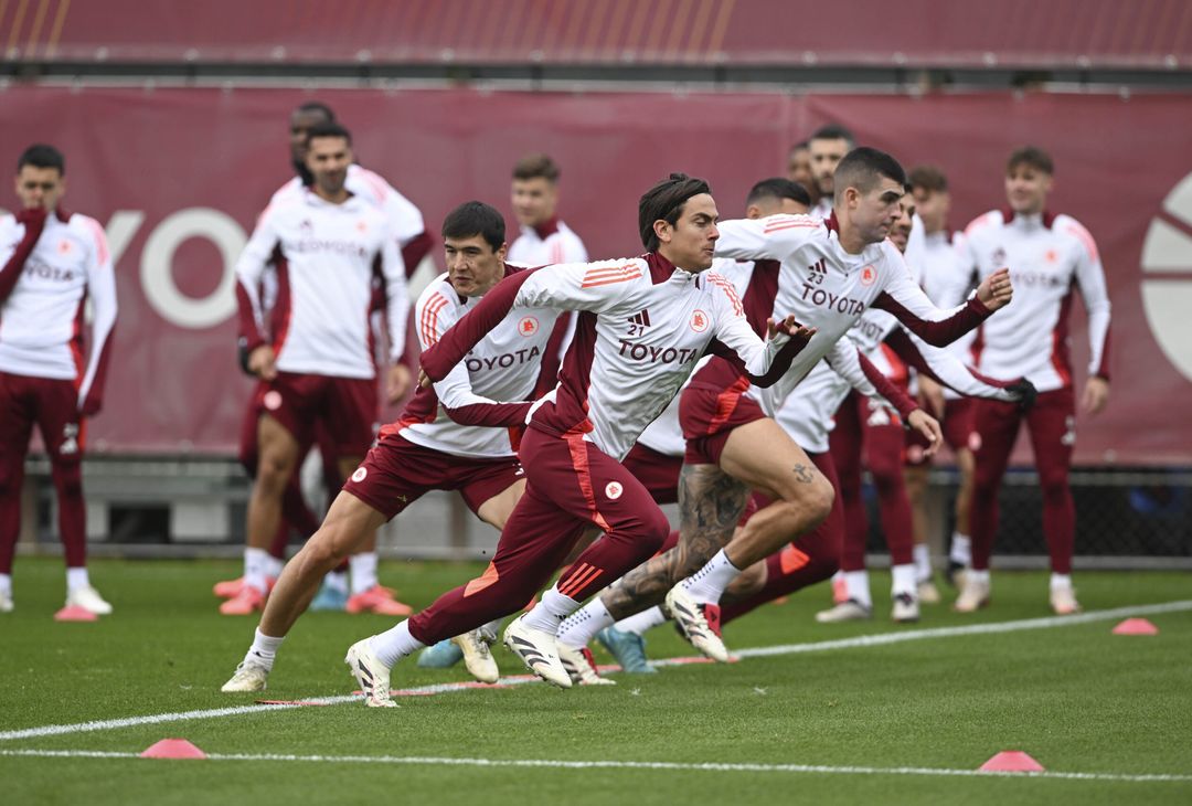 Trigoria, la rifinitura pre Braga e la conferenza di Ranieri – FOTO GALLERY - immagine 9