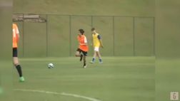 VIDEO / Dribbling, gol e il fisico di papà: Kakà Jr è uno spettacolo!
