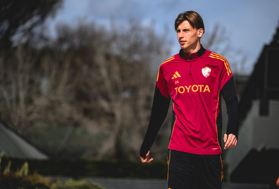 Trigoria, l’allenamento a -2 dalla Cremonese. Wesley in gruppo – FOTO GALLERY - immagine 6