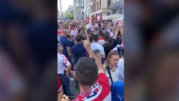 VIDEO / Croazia-Italia, i croati stravincono la sfida del tifo