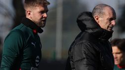 Milan col tridente? Fullkrug: “In alcuni momenti sì. Allegri sa adattarsi ai giocatori per vincere”