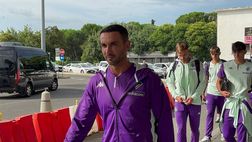 VIDEO VN – La partenza dei viola per la tournée inglese