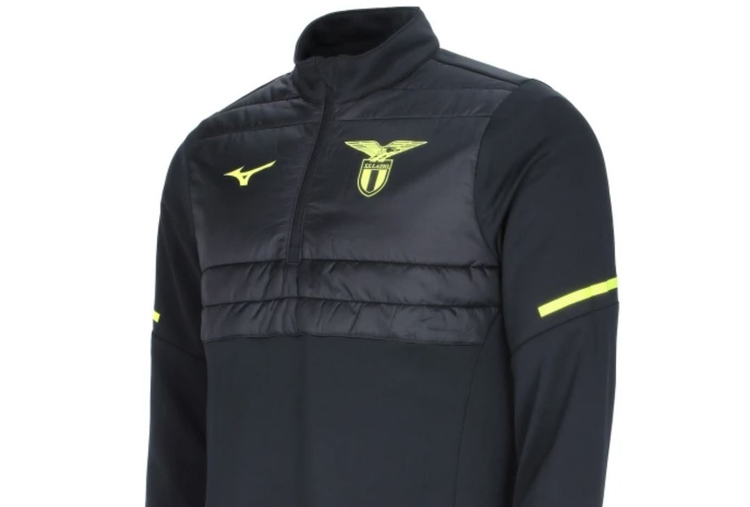 Felpa allenamento nera 25/26