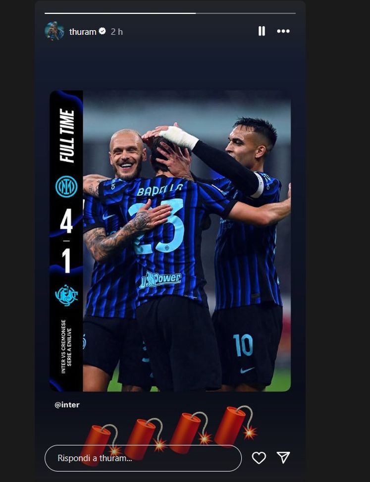 L’Inter: “Thuram in modalità fans questa sera”. Il francese è ‘disperato’- immagine 3