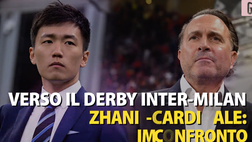 Inter-Milan, il derby di Zhang e di Cardinale | VIDEO