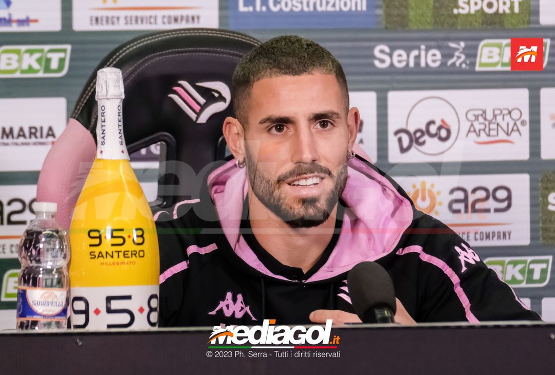 FOTO PALERMO, Gennaro tutino presentato in conferenza stampa (Gallery) - immagine 23