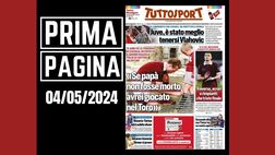 Prima pagina Tuttosport: “Juve, è stato meglio tenersi Vlahovic”