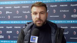 Zanetti e Serdar dopo Bologna-Verona 2-3