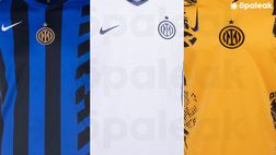 Inter, ecco come saranno le tre maglie per la stagione 24/25: tutte le immagini