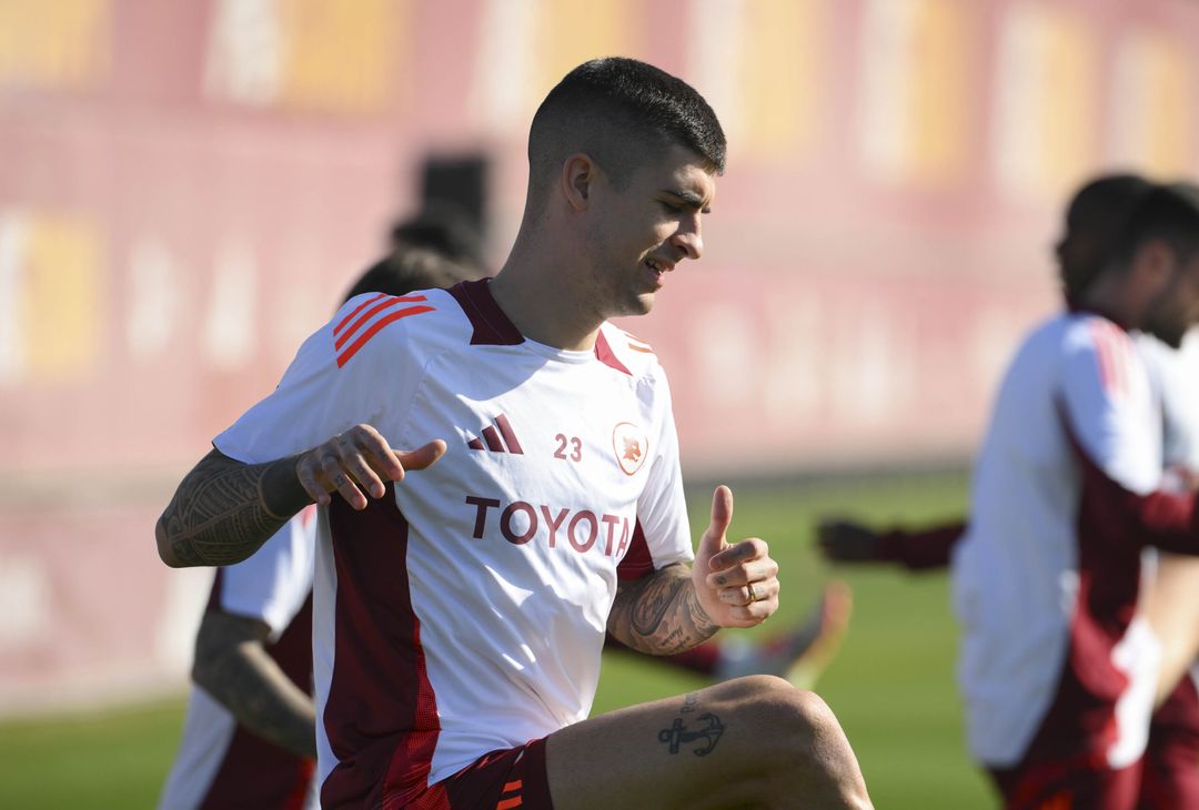 Trigoria, la rifinitura in vista dell’Eintracht Francoforte – FOTO GALLERY - immagine 23