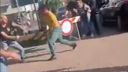 Rissa tra Orban e un tifoso gialloblu dopo Verona-Milan: caos fuori dal ‘Bentegodi’