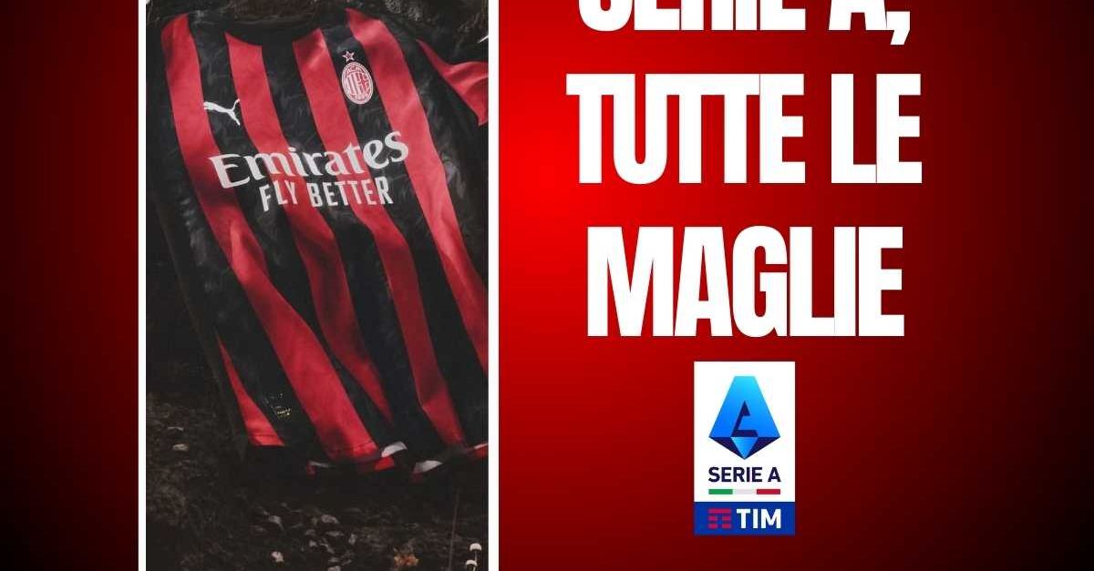 serie a presentate tutte le maglie eccole 232 del milan la pi249 bella vota
