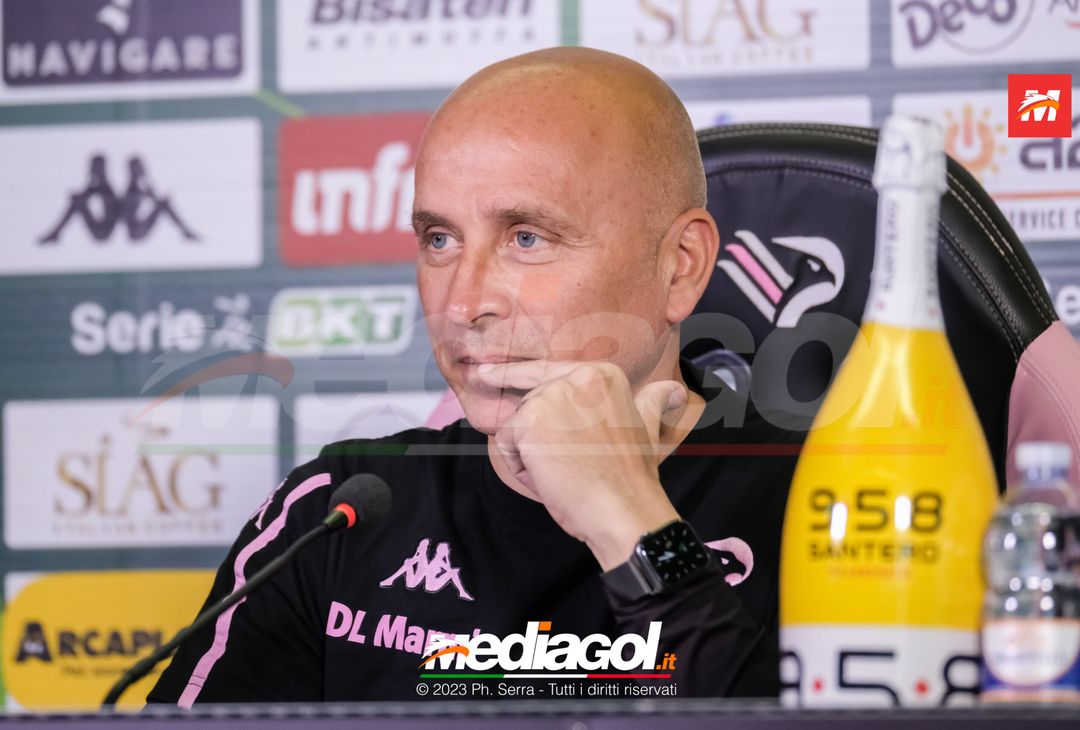 FOTO PALERMO, verso il Benevento: Mister Corini in conferenza stampa (GALLERY) - immagine 4