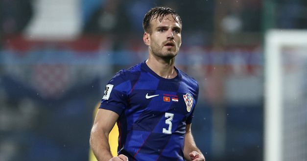 PODGORICA, MONTENEGRO - NOVEMBER 17: Marin Pongracic of Croatia during the FIFA World Cup 2026 qualifier match between Montenegro and Croatia at Podgorica City Stadium on November 17, 2025 in Podgorica, Montenegro. (Photo by Filip Filipovic/Getty Images) Pongracic