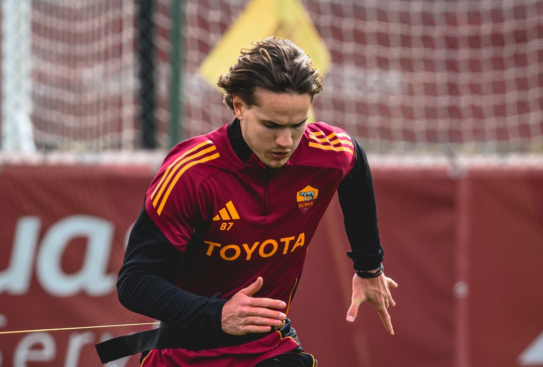 Trigoria, l’allenamento a 4 giorni dall’Inter – FOTO GALLERY - immagine 28