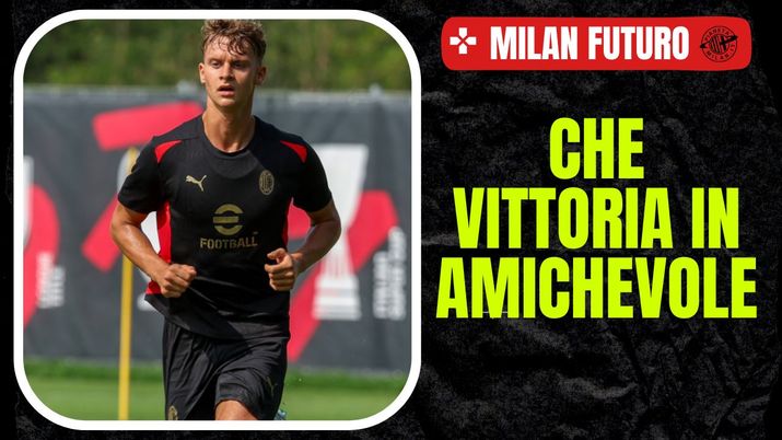 Maximilian Ibrahimovic AC Milan Futuro allenamento Milanello