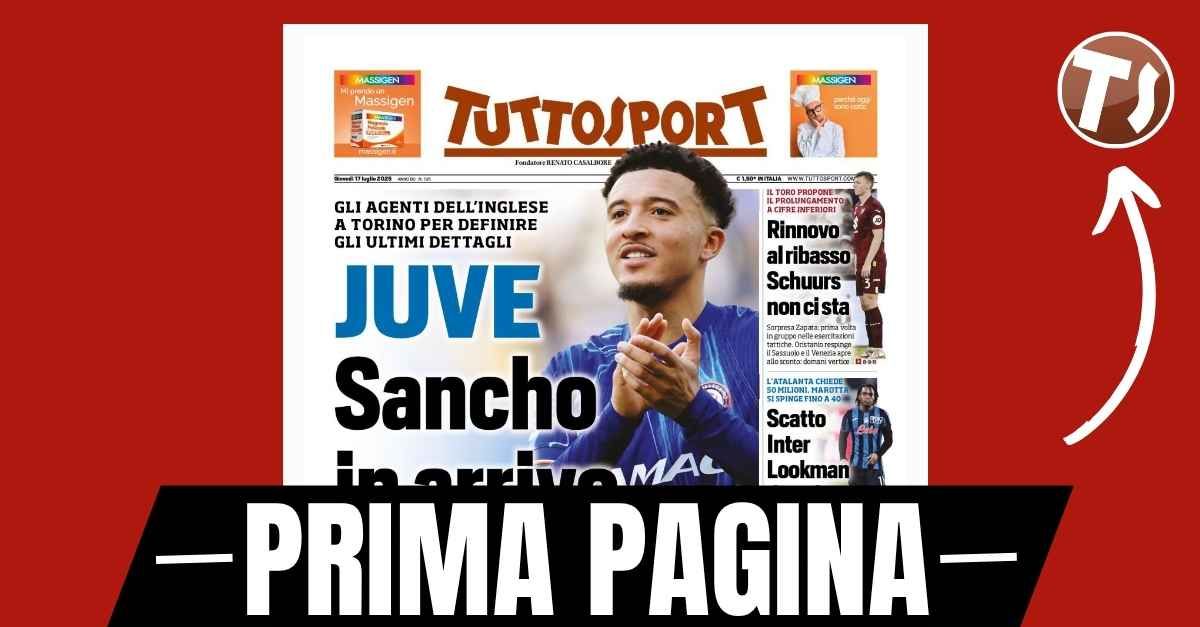 Prima pagina Tuttosport: “Bayern e Manchester City tentano Donnarumma” Prima pagina Tuttosport: “Bayern e Manchester City tentano Donnarumma”