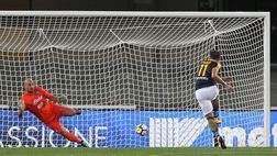 Pagelle, Pazzini scuote il Verona. Nicolas, errore che pesa