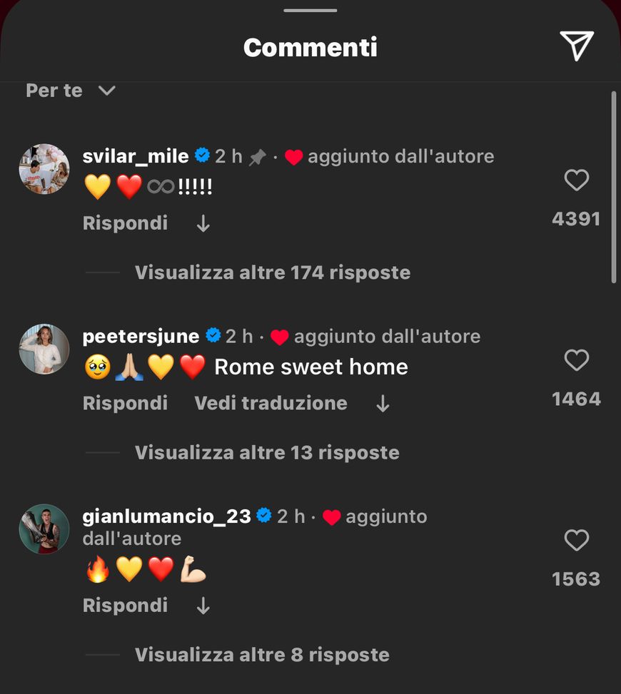 Rinnovo Svilar, le reazioni social dei compagni e non solo: da Mancini a Nainggolan- immagine 3