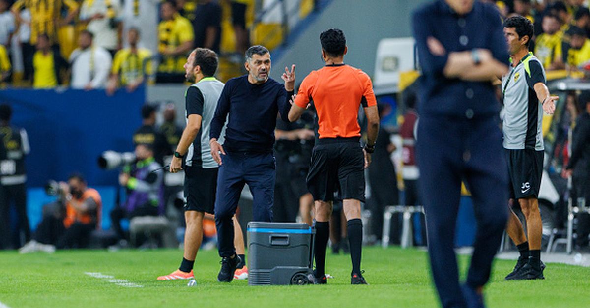 Non c'è pace per Sergio Conceicao, è già a rischio esonero con l'Al-Ittihad