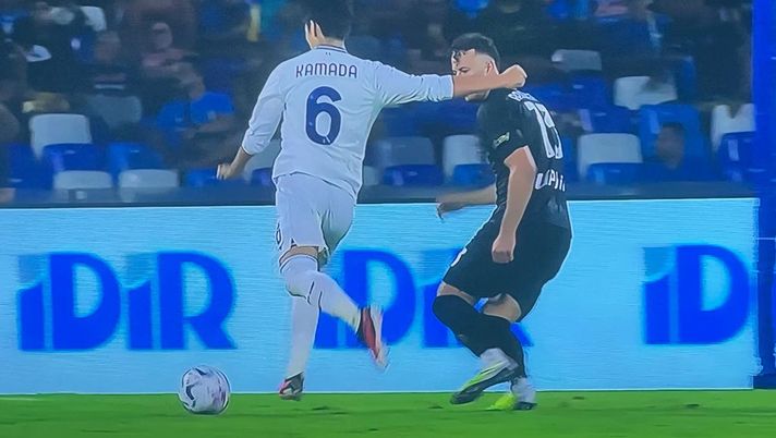 VIDEO Napoli-Lazio 1-2, Kamada sigla il vantaggio ospite - immagine 1