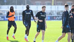 Allenamento pomeridiano a Castel Volturno in vista del Lecce: il lavoro svolto