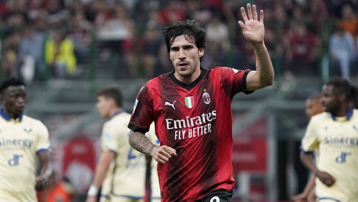 Sandro Tonali, centrocampista del Milan (getty images) Sandro Tonali, centrocampista del Milan (getty images)