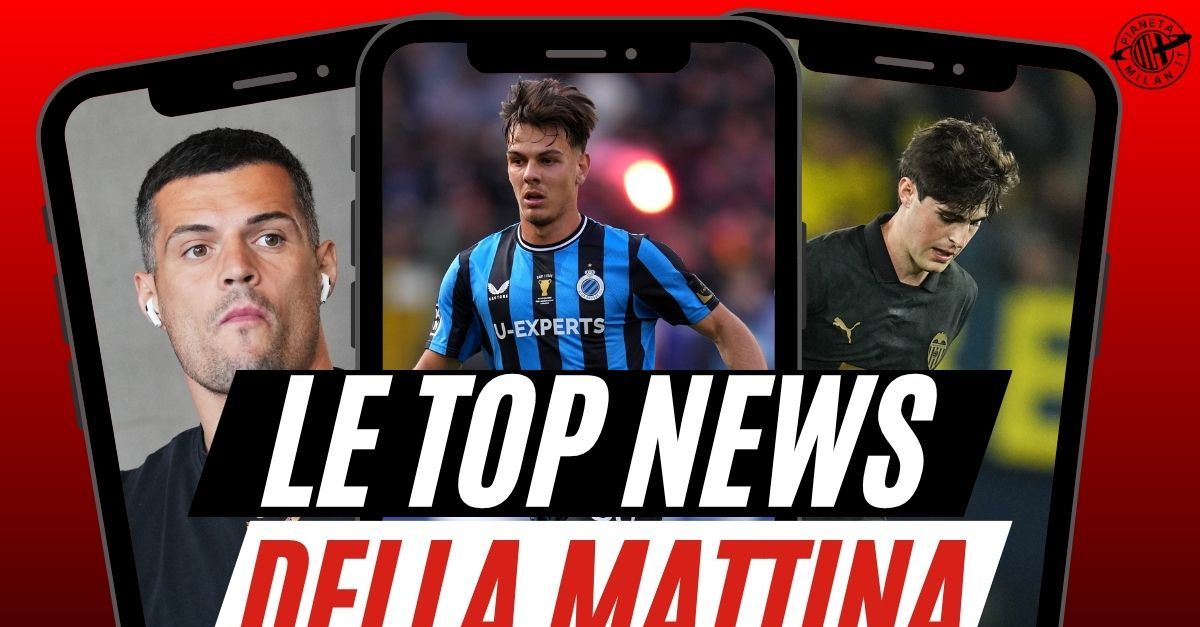 mercato milan arriva jashari piacciono anche xhaka e javi guerra