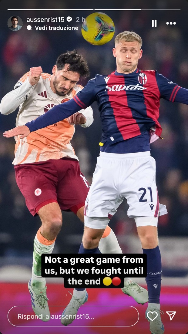 Roma, Hummels ammette: “Non una grande partita, ma abbiamo lottato fino alla fine”- immagine 2
