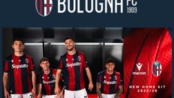 Ecco la nuova maglia del Bologna 2025/2026
