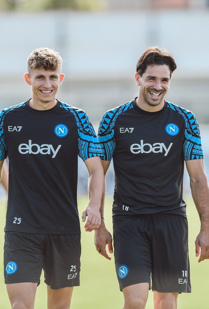 Le immagini dell'allenamento odierno degli azzurri