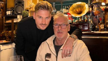 Stefano Tacconi in compagnia del figlio Andrea - Fonte Account Instagram Andrea Tacconi