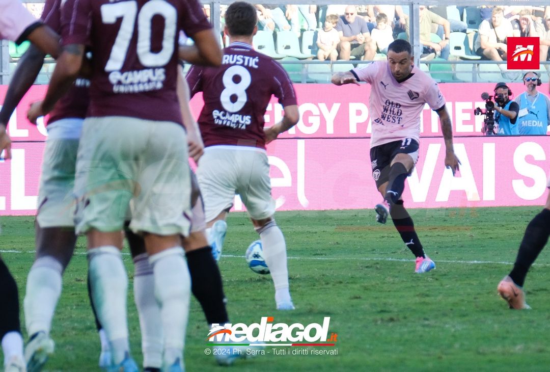 FOTO, Palermo-Salernitana 0-1 8a giornata Serie B 2024/25 - immagine 46