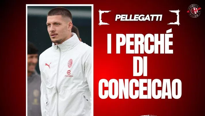 Milan-Bologna, Pellegatti: 'Ecco perché Conceicao punta su Jovic'