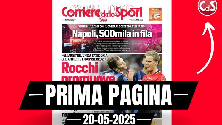 Prima pagina Corriere dello Sport: 'Milan, un disastro organizzativo'