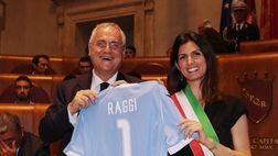 Ospite d’eccezione al Fersini per la Lazio Women: sugli spalti Virginia Raggi