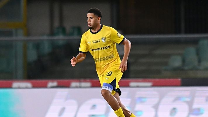 VERONA, ITALY - MARCH 31: Simon Sohm of Parma calcio during the Serie A match between Verona and Parma at Stadio Marcantonio Bentegodi on March 31, 2025 in Verona, Italy. (Photo by Alessandro Sabattini/Getty Images) Simon Sohm