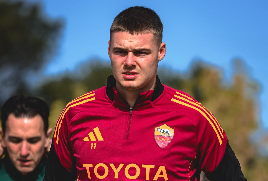 Trigoria, l’allenamento a due giorni da Roma-Inter – FOTO GALLERY - immagine 31