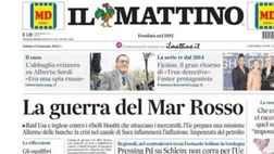 LA PRIMA PAGINA IL MATTINO: “Ecco Napoli-Salernitana, chi si ferma è perduto”