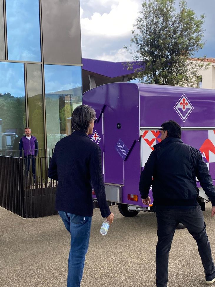FOTO VN – Filippo Inzaghi in visita al Viola Park: “Un pensiero a Barone” - immagine 1