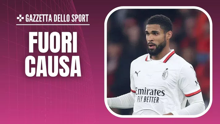 Fiorentina-Milan Serie A 2024-2025 infortuni