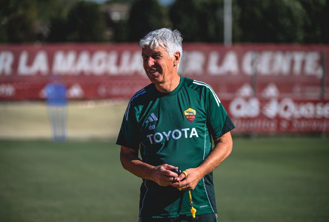 Trigoria, la seduta di allenamento sotto gli occhi di Friedkin – FOTO GALLERY - immagine 5