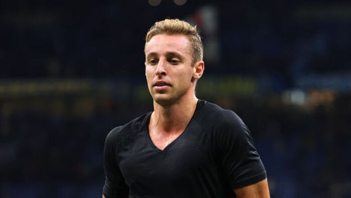 MILAN, ITALY - OCTOBER 05: Davide Frattesi of FC Internazionale looks on at the end of the Serie A match between FC Internazionale and Torino at Stadio Giuseppe Meazza on October 05, 2024 in Milan, Italy. (Photo by Francesco Scaccianoce - Inter/Inter via Getty Images) Moretto – Occhio al futuro di Frattesi: c’è una trattativa concreta per il suo addio all’Inter - immagine 1