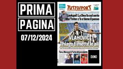 Prima pagina Tuttosport: Milan ko nel finale, Fonseca furibondo