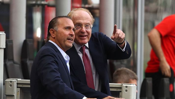 Cardinale Scaroni AC Milan derby Milan-Inter 3-2 Serie A 2022-2023