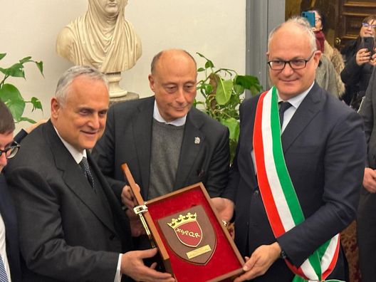 Cerimonia Lazio 124 anni Cerimonia Lazio 124 anni