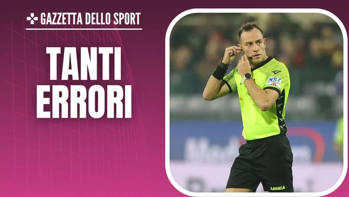Moviola Monza-Milan Serie A 2024-2025 arbitro Feliciani