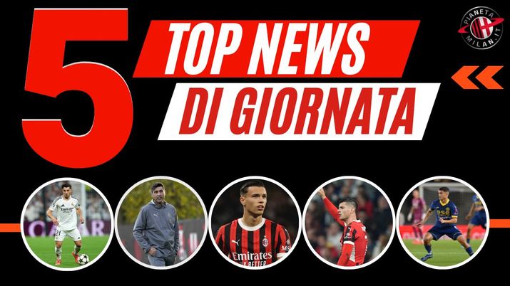 Top News AC Milan 14 novembre 2024