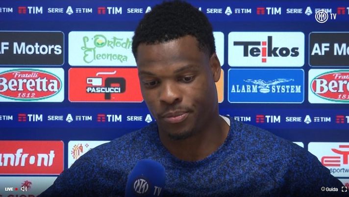 Dumfries a Inter TV: “Felice di aver segnato, l’importante è vincere. Quando arrivi qui…” - immagine 1